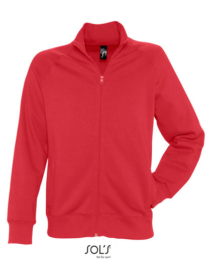 Men´s Zipped Jacket Sundae in Red, Größe XXL