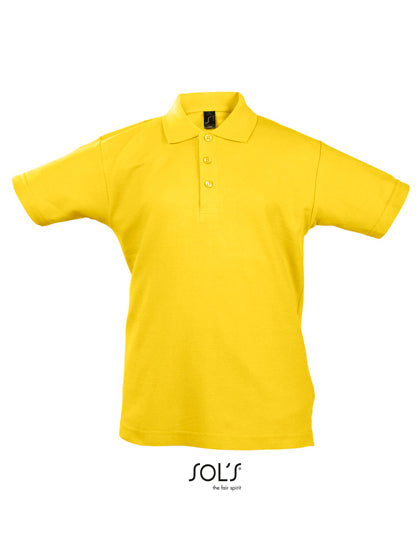 Kids´ Summer Polo II in Gold, Größe 12 years (142/152)