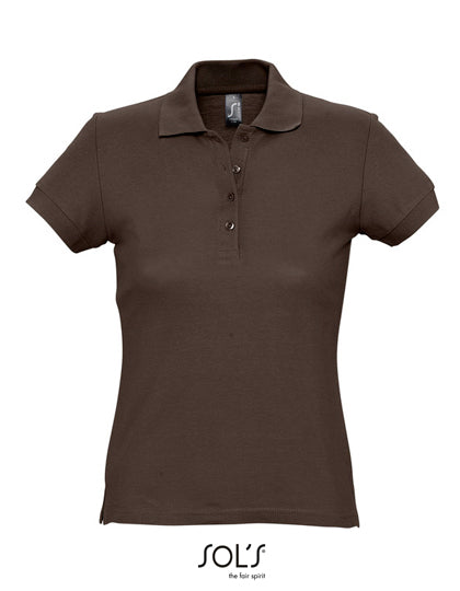 Women´s Polo Passion in Chocolate, Größe XXL