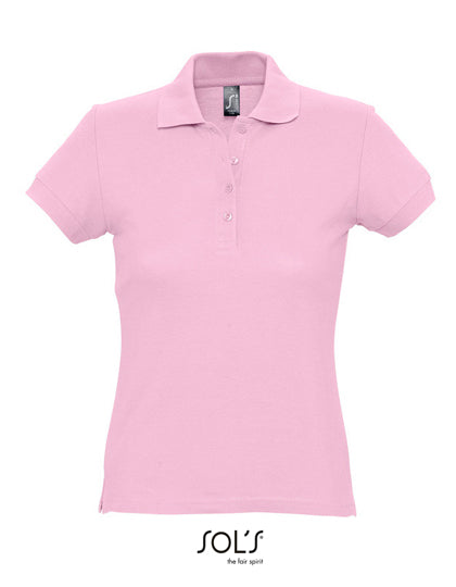 Women´s Polo Passion in Pink, Größe XXL