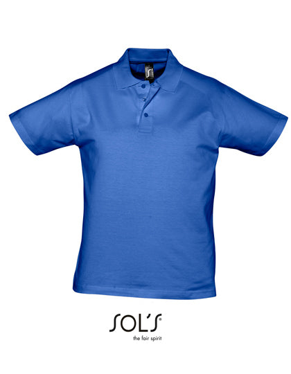 Men´s Jersey Polo Shirt Prescott in Royal Blue 241, Größe 3XL