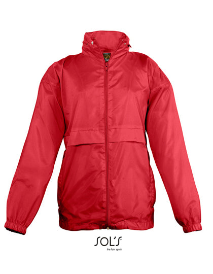 Kids´ Windbreaker Surf in Red, Größe 15/16 (165-176cm)