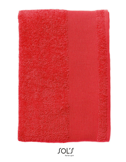 Hand Towel Island 50 in Red, Größe 50 x 100 cm