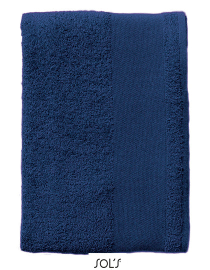 Bath Sheet Island 100 in French Navy, Größe 100 x 150 cm
