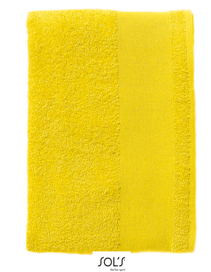 Bath Sheet Island 100 in Lemon, Größe 100 x 150 cm