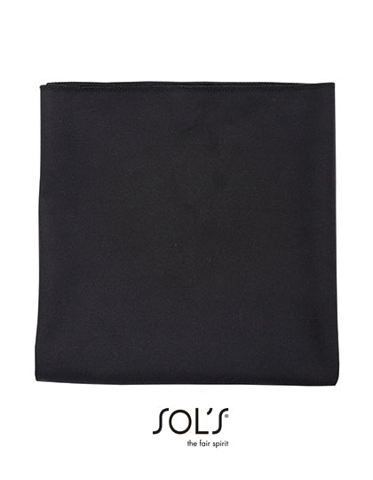 Microfibre Towel Atoll 50 in Black, Größe 50 x 100 cm