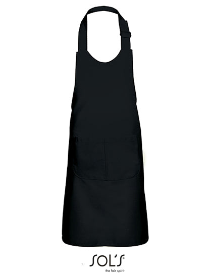 Kids´ Apron Gala in Black, Größe 64 x 47 cm