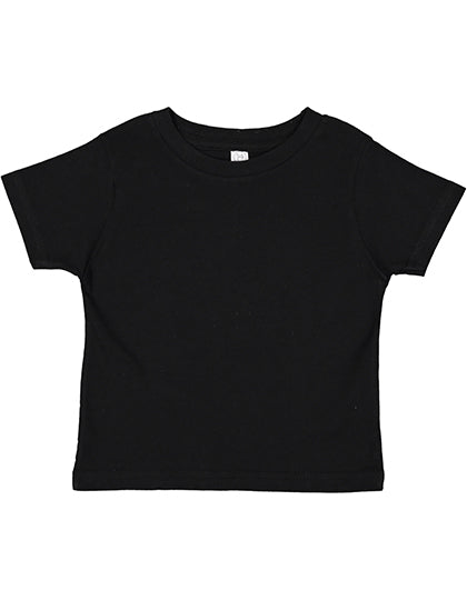 Toddler Fine Jersey T-Shirt in Black, Größe 4 years