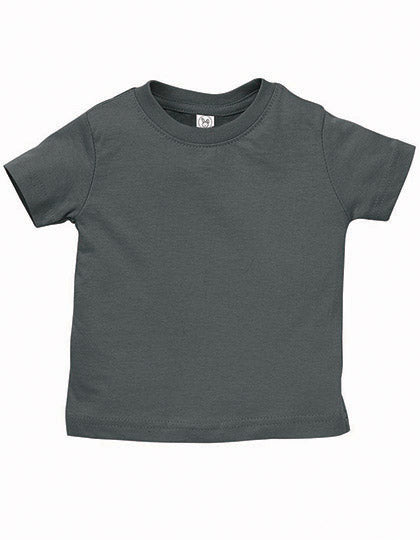 Infant Fine Jersey T-Shirt in Charcoal, Größe 24 months