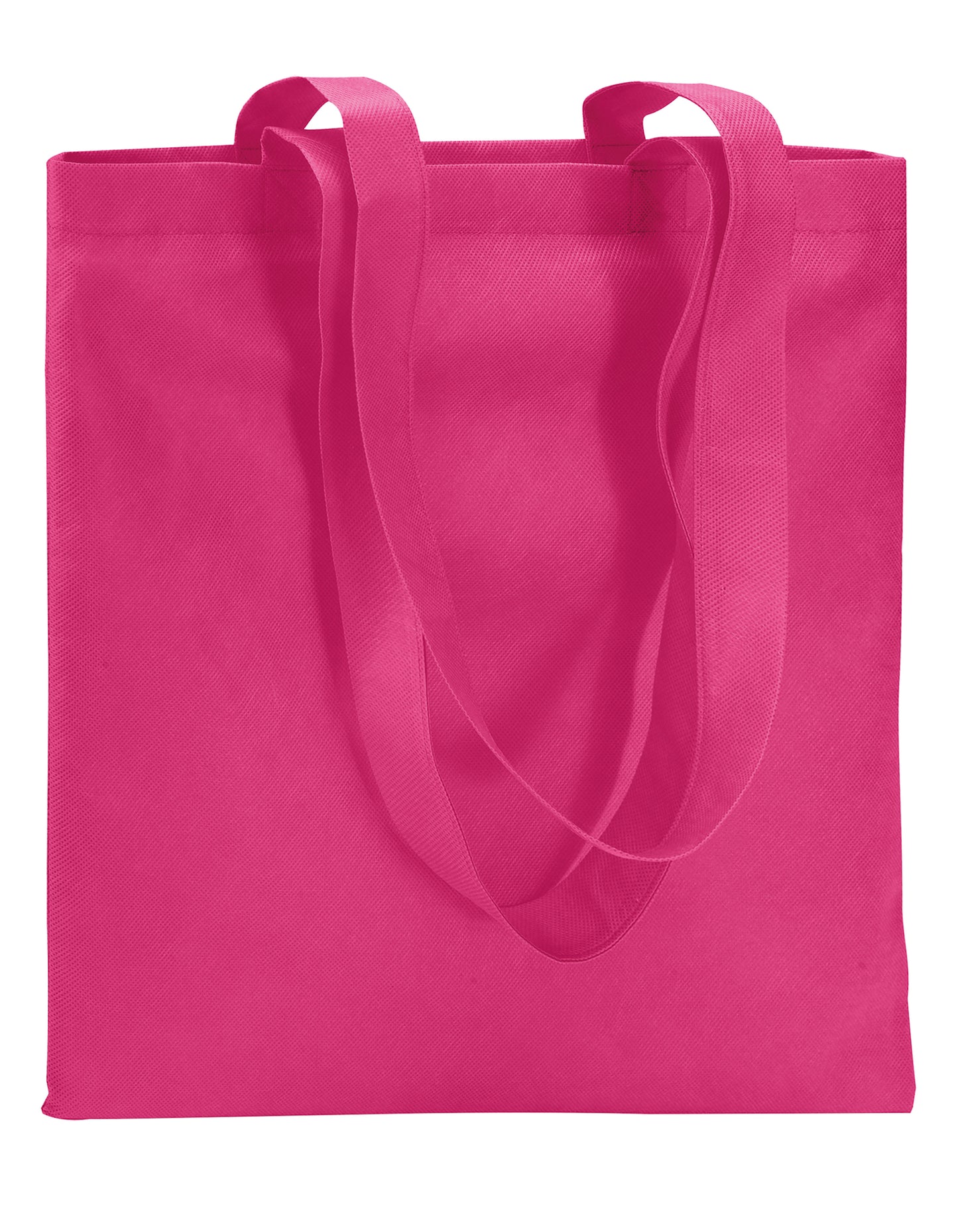 Non-Woven Shopping Bag Austin in Flash Pink, Größe 40 x 40 cm