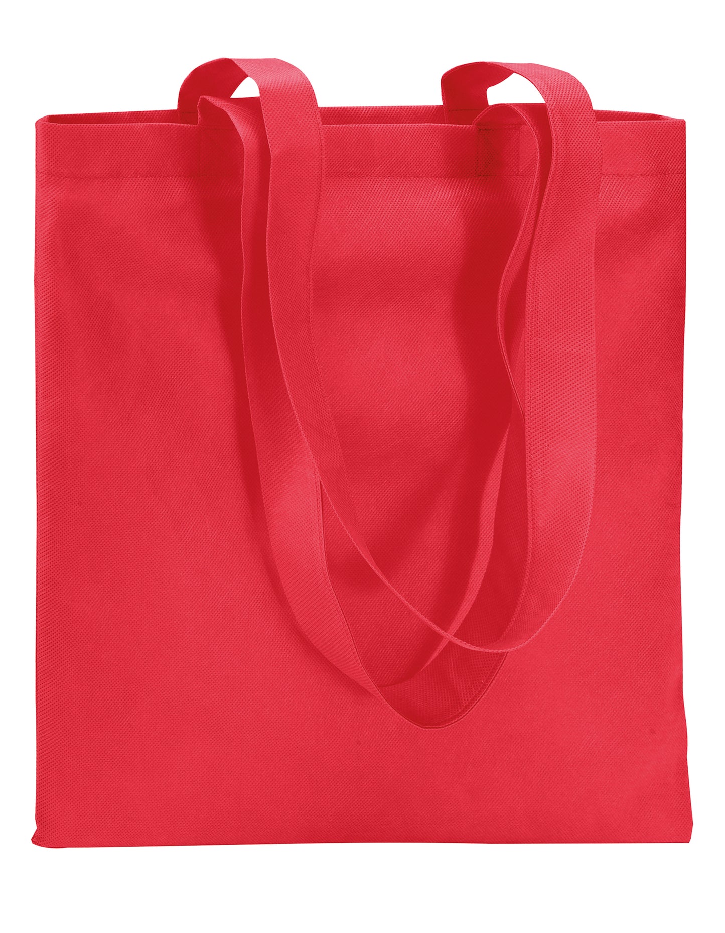 Non-Woven Shopping Bag Austin in Poppy Red, Größe 40 x 40 cm