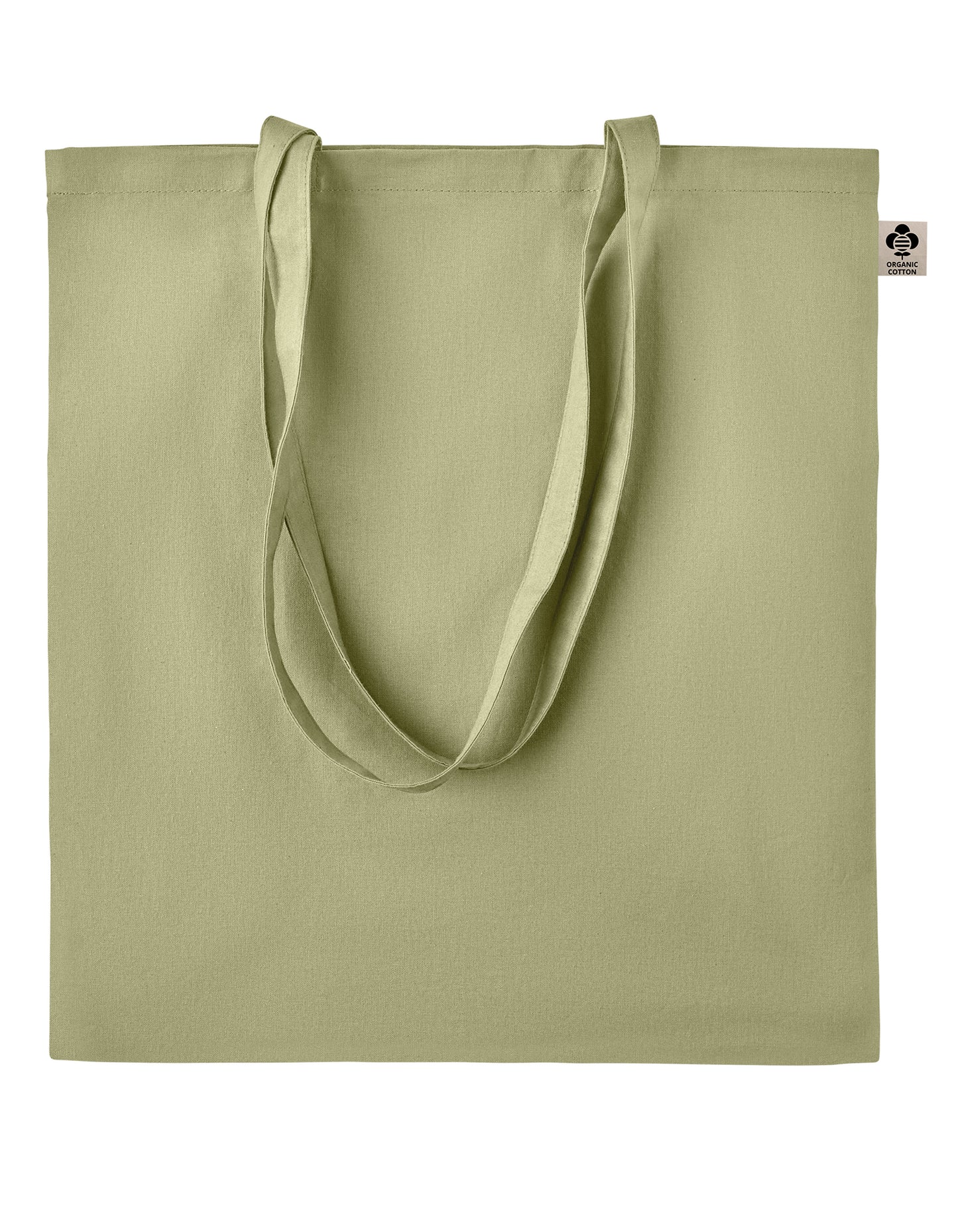 Shopping Bag Stockholm in Khaki, Größe 38 x 42 cm