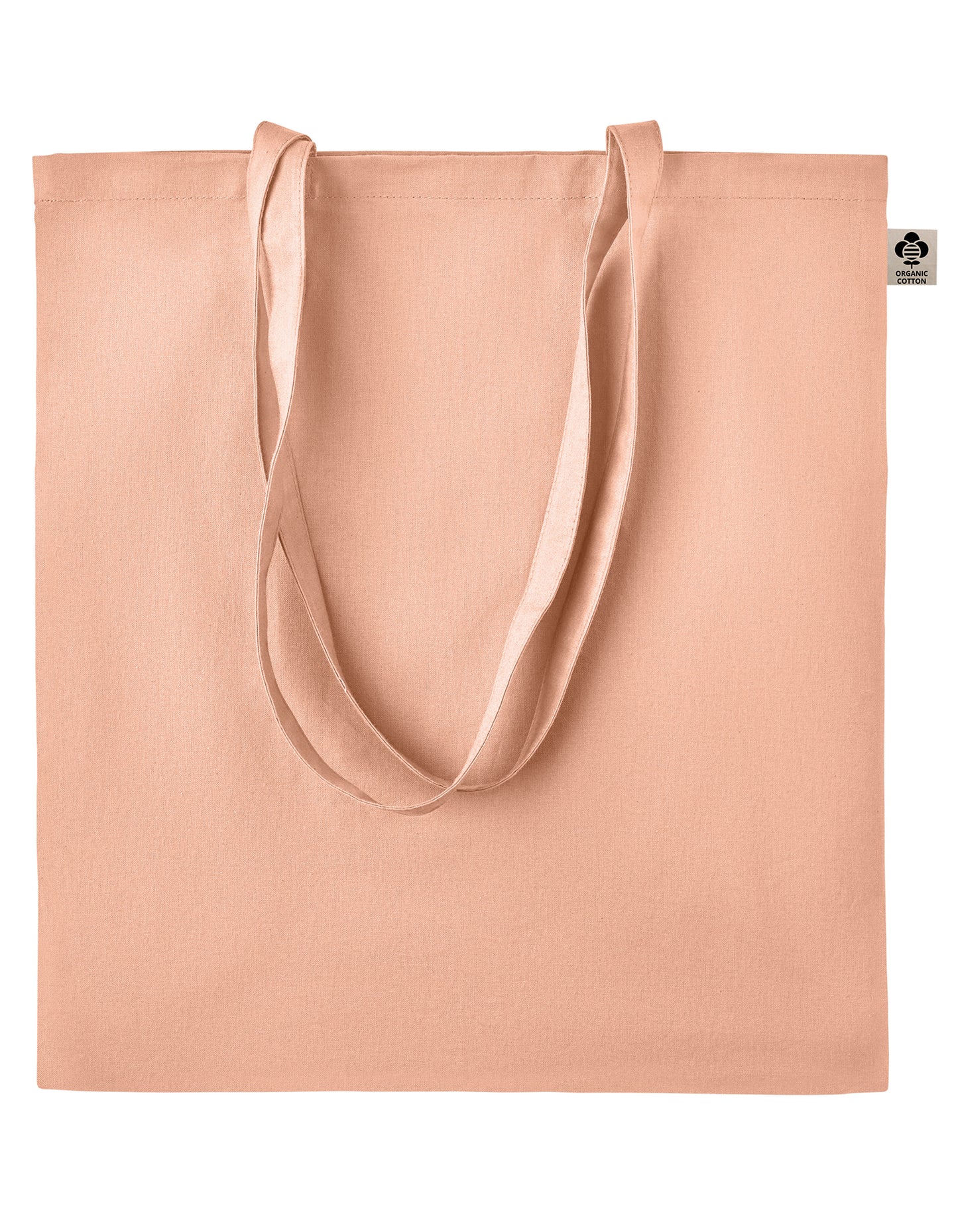 Shopping Bag Stockholm in Peach, Größe 38 x 42 cm