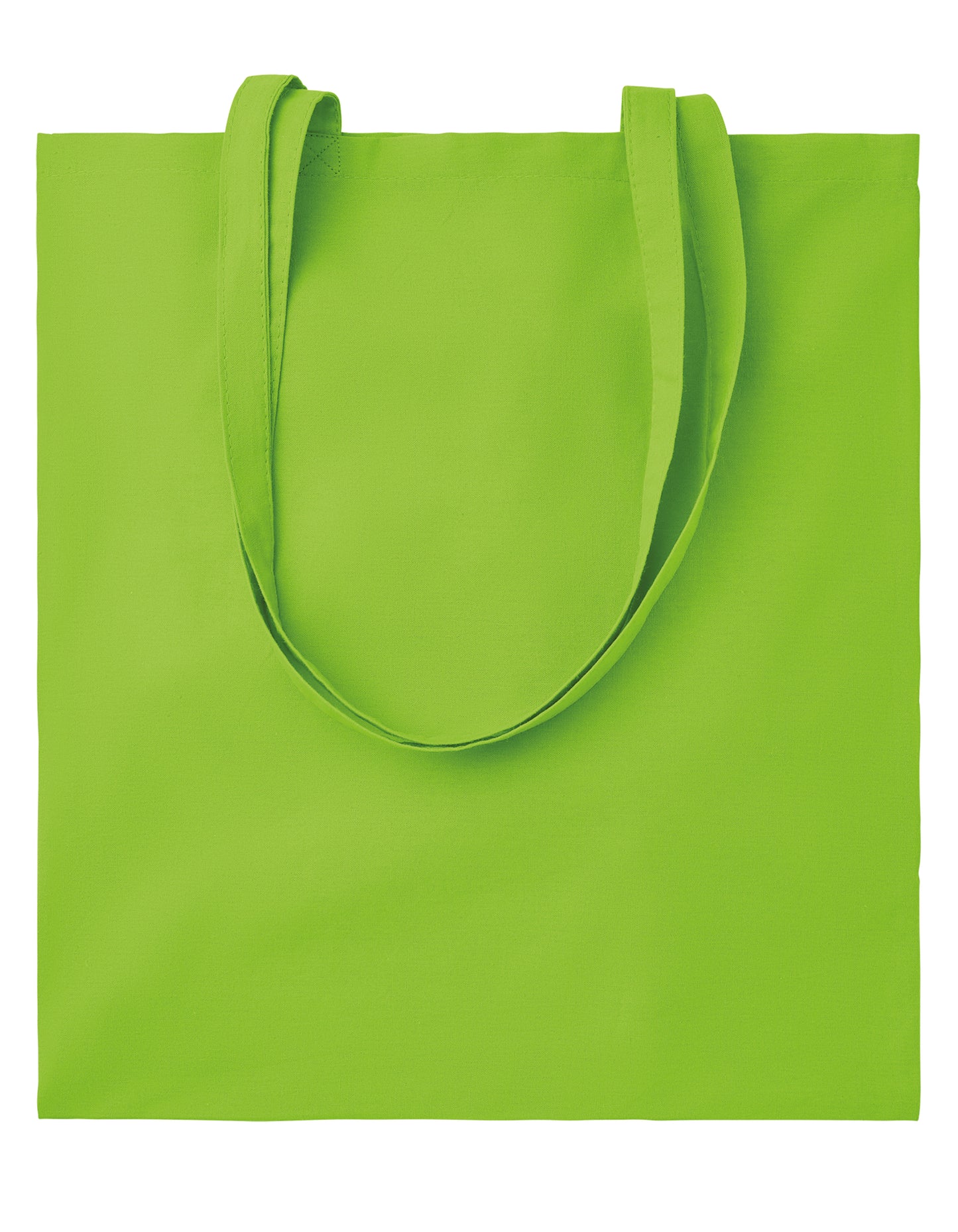 Shopping Bag Majorca in Lime, Größe 38 x 42 cm