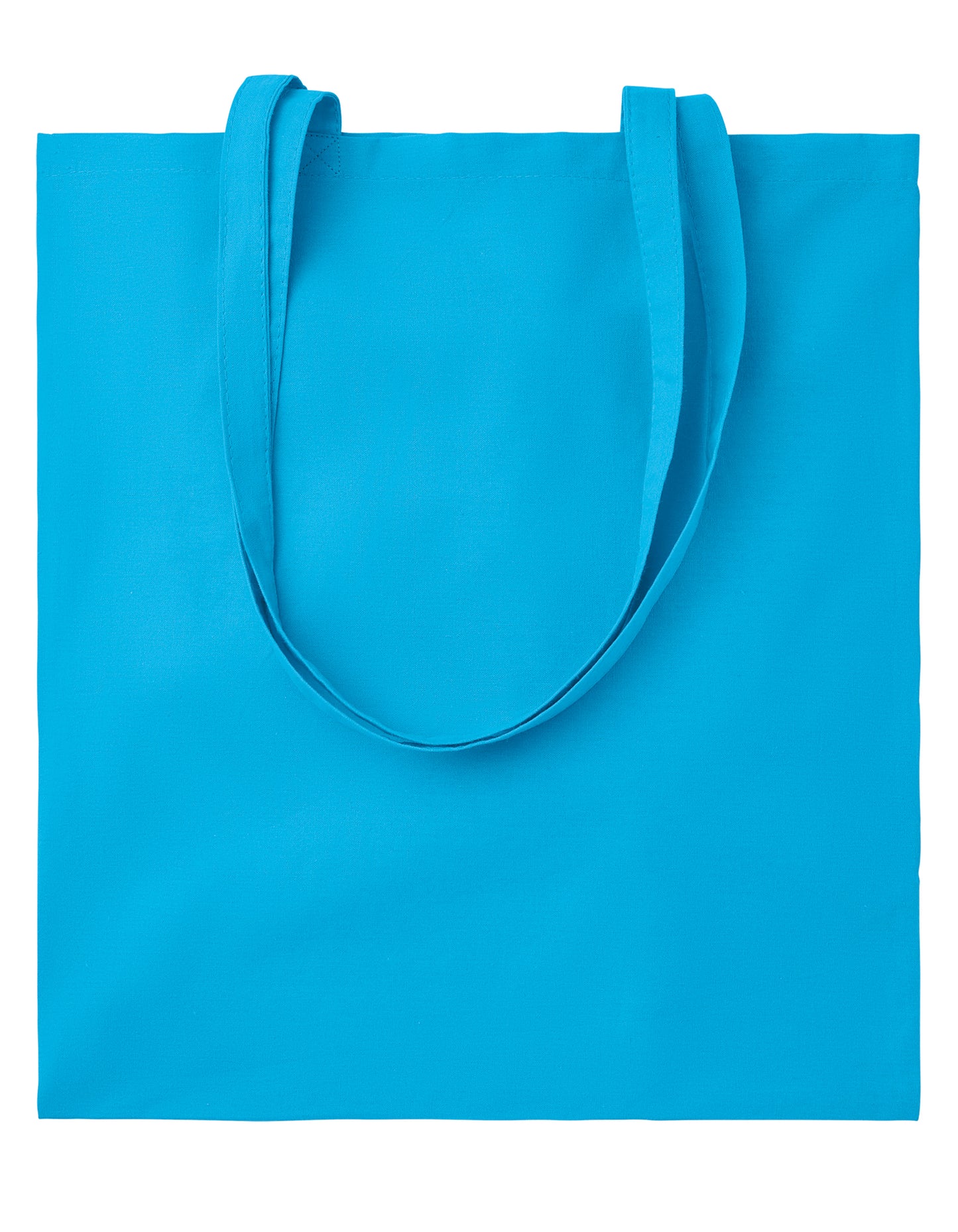 Shopping Bag Ibiza in Turquoise, Größe 38 x 42 cm