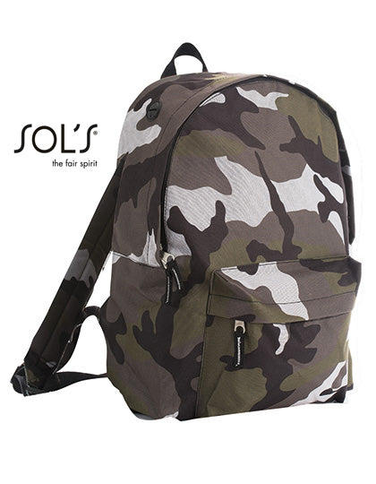 Backpack Rider in Camo, Größe 14 x 28 x 40 cm