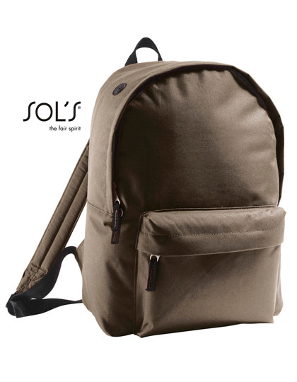 Backpack Rider in Chocolate, Größe 14 x 28 x 40 cm