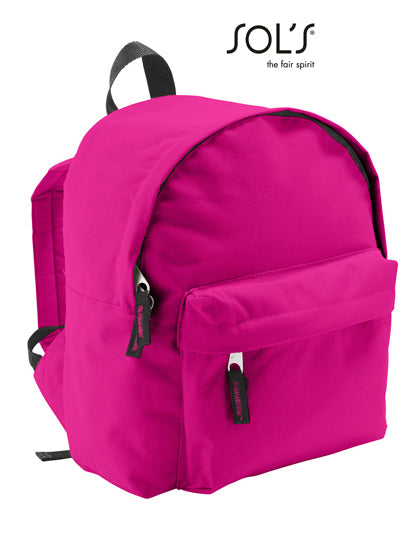 Kids´ Backpack Rider in Fuchsia, Größe 12 x 25 x 30 cm