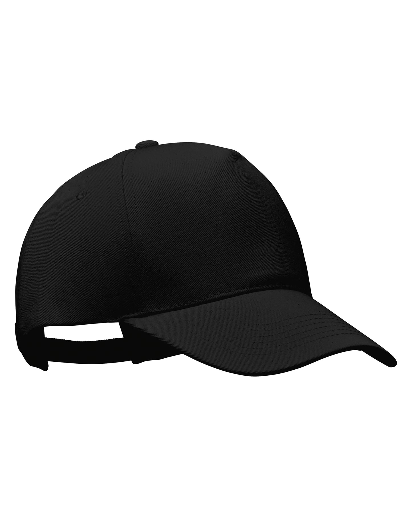 5-Panel Cap Seoul in Black, Größe One Size