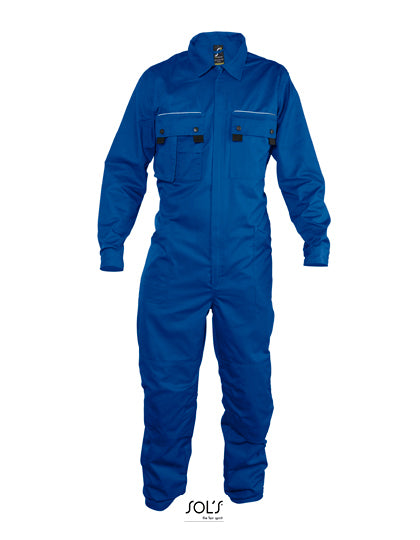 Workwear Overall Solstice Pro in Bugatti Blue, Größe 4XL (62/64)