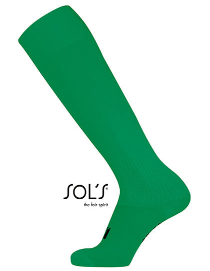 Soccer Socks in Bright Green, Größe 40/44