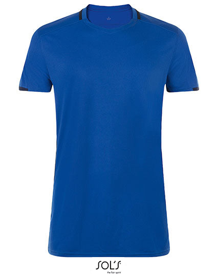 Classico Contrast Shirt in Royal Blue, Größe XXL