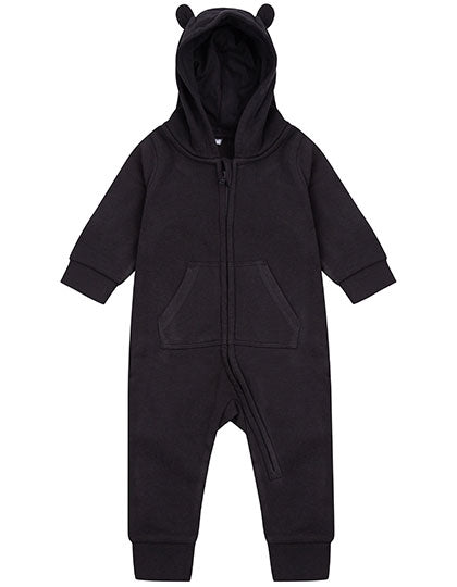 Toddler Fleece All In One in Black, Größe 24/36 months