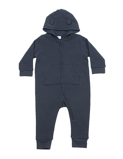 Toddler Fleece All In One in Navy, Größe 24/36 months