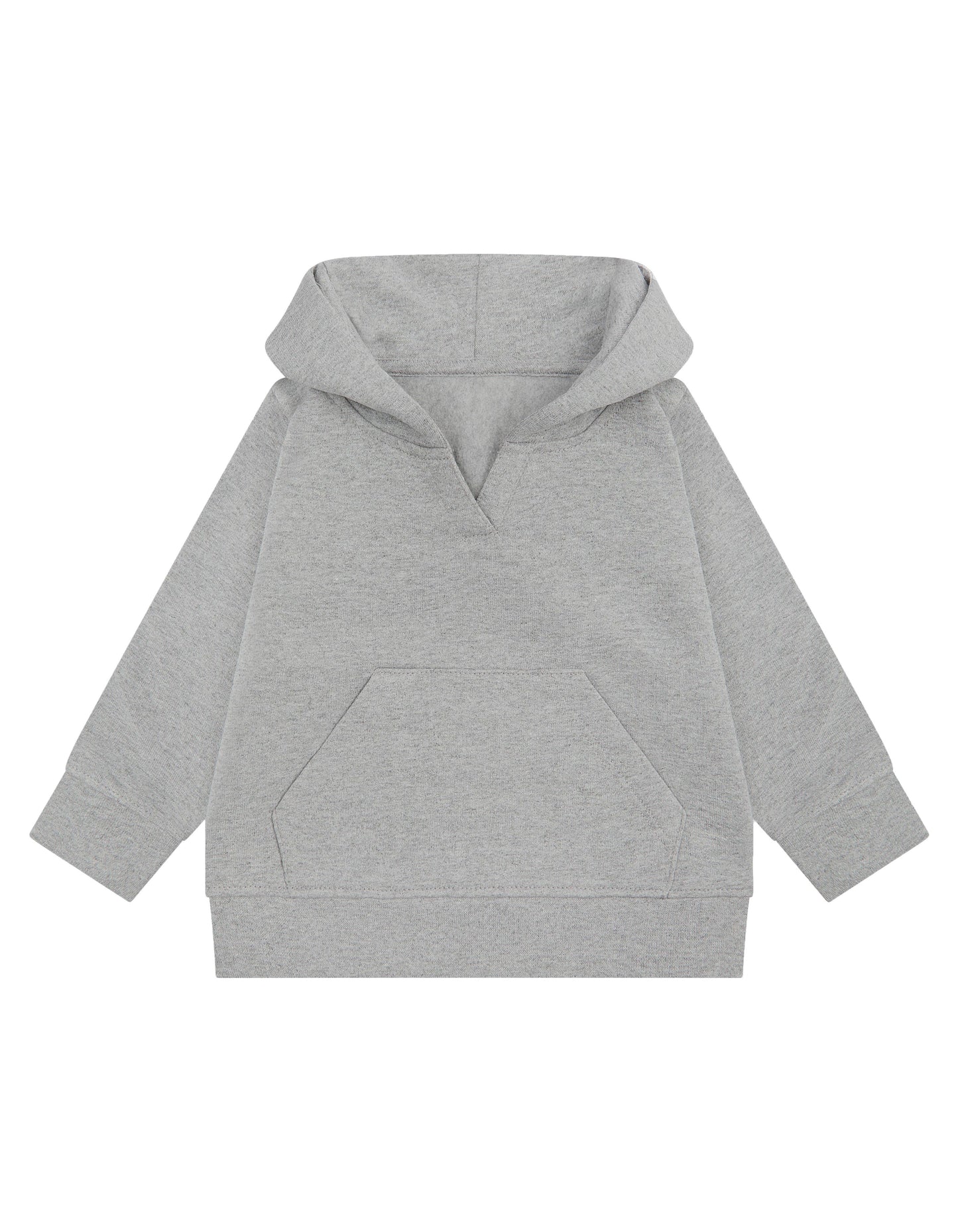 Kids´ Sustainable Hoodie in Heather Grey, Größe 5-6 years