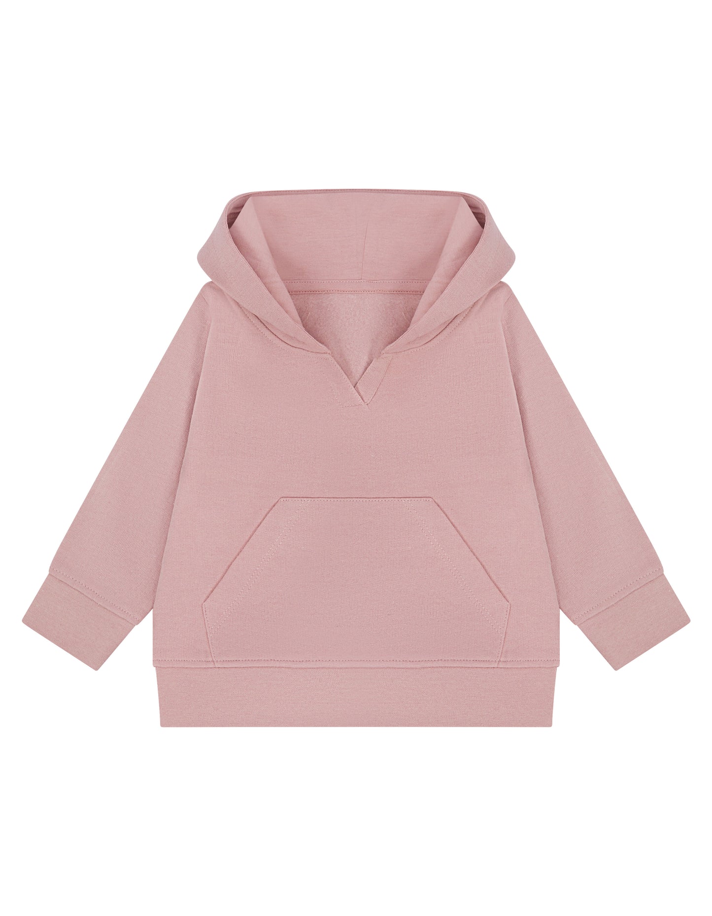 Kids´ Sustainable Hoodie in Soft Pink, Größe 5-6 years