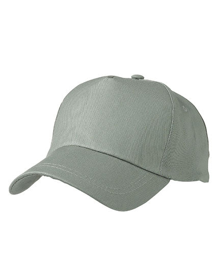 5 Panel Promo Cap in Dark Grey, Größe One Size