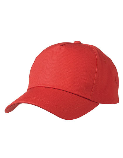 5 Panel Promo Cap in Signal Red, Größe One Size