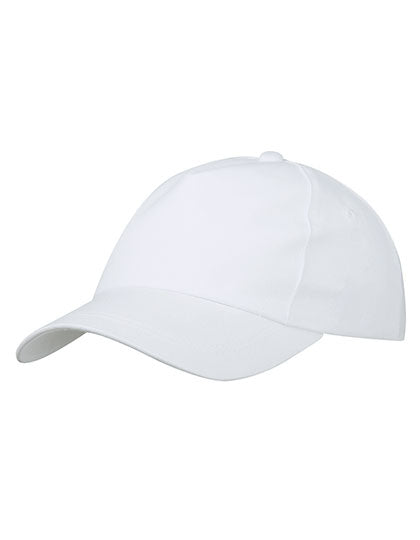 5 Panel Promo Cap in White, Größe One Size
