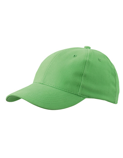 6-Panel Cap Low Profile in Lime Green, Größe One Size