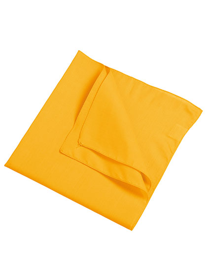 Bandana in Gold, Größe 50 x 50 cm