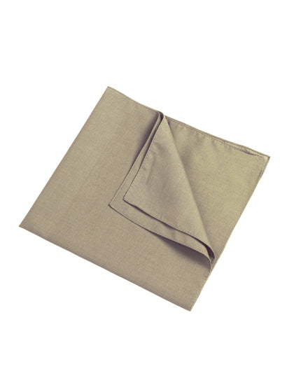 Bandana in Khaki, Größe 50 x 50 cm