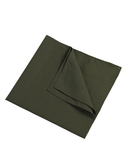 Bandana in Olive, Größe 50 x 50 cm