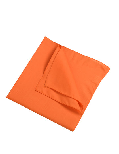 Bandana in Orange, Größe 50 x 50 cm