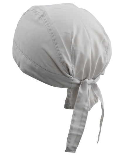 Bandana Hat in Light Grey, Größe One Size