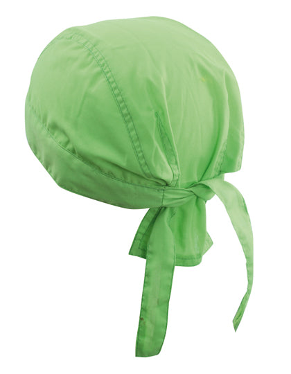 Bandana Hat in Lime Green, Größe One Size