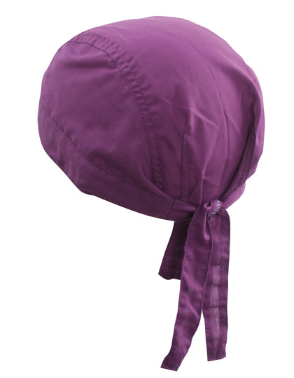 Bandana Hat in Purple, Größe One Size