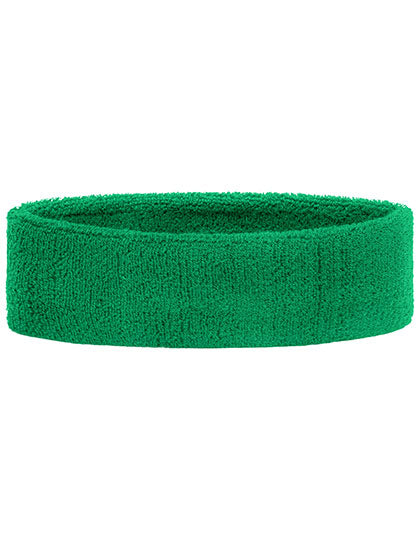 Terry Headband in Green, Größe One Size