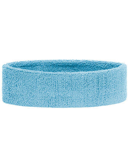 Terry Headband in Light Blue, Größe One Size