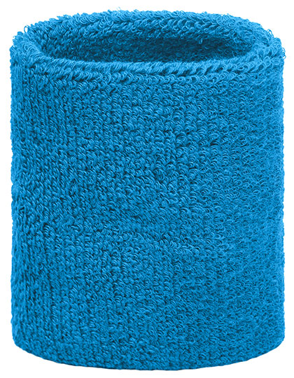 Terry Wristband in Aqua, Größe One Size