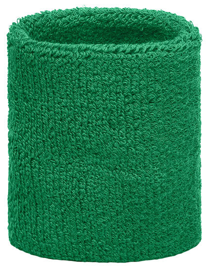 Terry Wristband in Green, Größe One Size