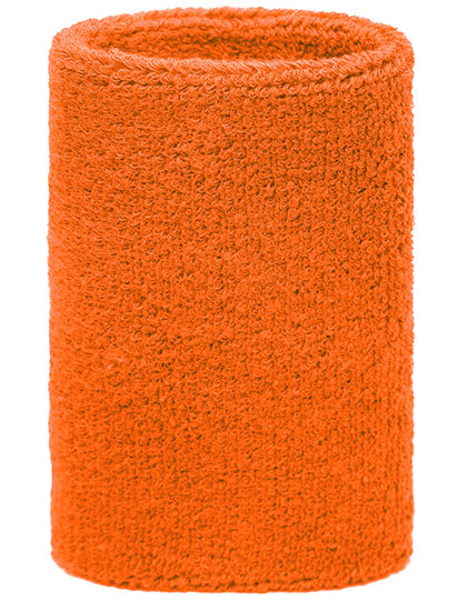 Sporty Wristband in Orange, Größe One Size