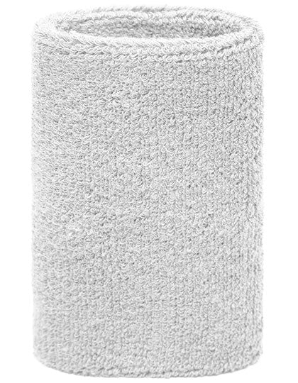Sporty Wristband in White, Größe One Size