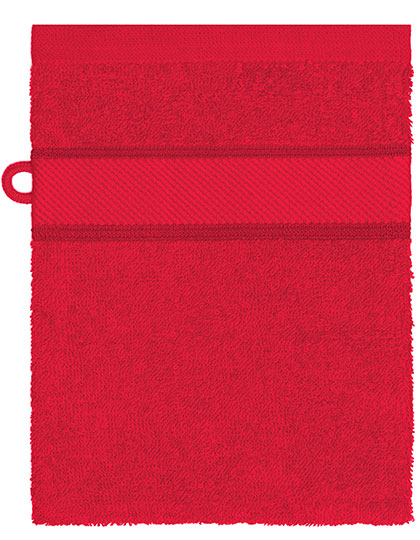 Flannel in Orient Red, Größe 15 x 21 cm