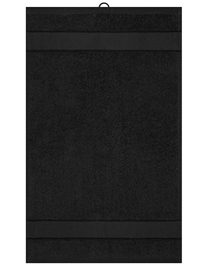 Guest Towel in Black, Größe 30 x 50 cm