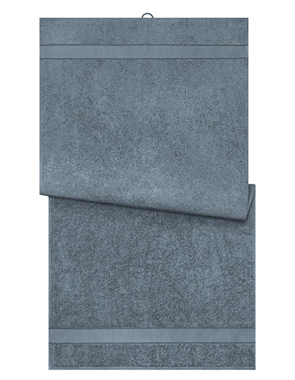 Bath Towel in Graphite, Größe 70 x 140 cm